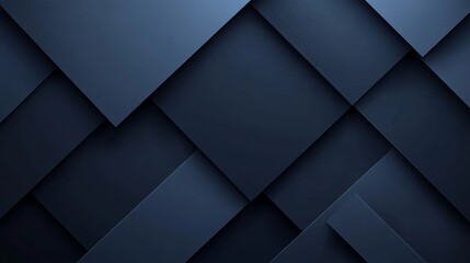 Wall Mural - Abstract minimalist wallpaper with basic geometric forms on Blue background. Featuring white space in the center for text, ideal for design templates and modern banners.