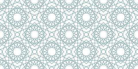 seamless islamic geometric pattern traditional, elegant, and intricate design for backgrounds, texti
