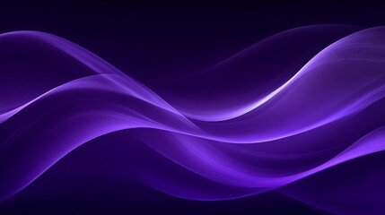 Wall Mural - Purple wave abstract background (2)