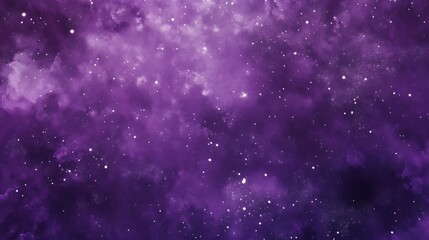 Wall Mural - Purple nebula space background