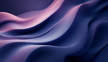 Wall Mural - serene gradient wave forms abstract background purple blue color