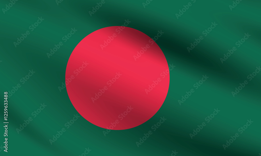 Flag of Bangladesh. Bangladesh flag official size and color standards ...