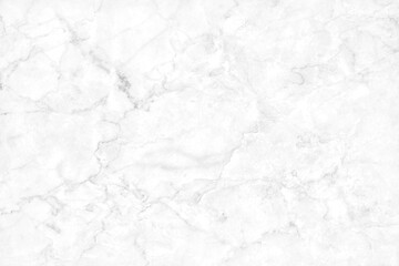 Wall Mural - white background marble wall texture for design art work, seamless pattern of tile stone with bright
