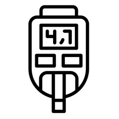 Poster - Glucometer Icon