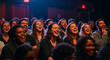 © kokoto - A heartwarming scene of people laughing together in a charming theater ambiance.