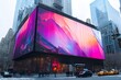 © hit.std - Cityscape digital billboard vibrant ad display