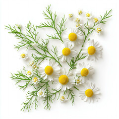 Canvas Print - Chamomile Isolated