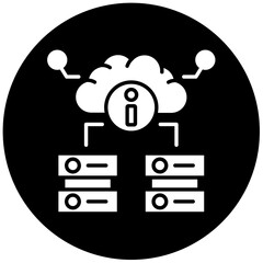 Poster - Data Center Icon