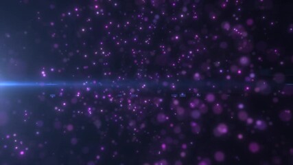 Wall Mural - purple and pink bokeh lights on a dark background create a whimsical and cosmic ambiance, perfect fo
