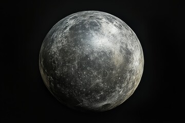 Wall Mural - full moon, dark space, celestial body, nighttime