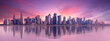 © hasan - The Panoramic skyline of Doha, Qatar during sunrise