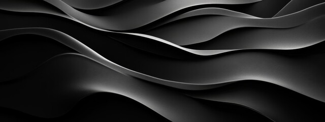 Wall Mural - stylish black background with minimalist patterns, ideal for design and banner templates. featuring 
