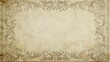 © bussi - Parchment Paper Texture with Intricate Filigree Patterns and Faded Borders Providing an Elegant and Refined Design Background