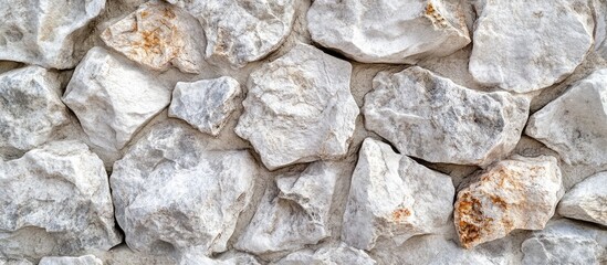 Poster - White marble texture background featuring varied stone patterns in shades of gray and white, creating a natural, sophisticated aesthetic.