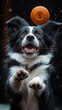 © Cool_Man - Happy Border Collie Catching Flying Disc