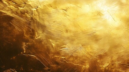 Leinwandbilder - A captivating abstract digital depicting a dramatic celestial inferno bursting with shimmering luminous metallic brilliance and fiery energetic energy  The image showcases a dynamic intense