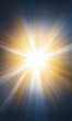 © Resni AI - Bright light burst on dark background, ideal for design or abstract concepts