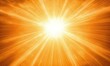 © Resni AI - Bright orange light burst background for design projects, presentations, or websites