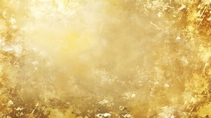 Poster - Captivating golden glitter and soft warm light shimmer across an abstract textured background with a vintage grunge aesthetic  The image evokes a sense of luxury elegance and enchantment