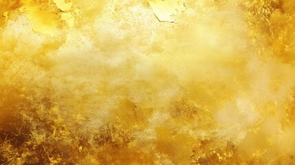 Poster - Captivating Golden Metallic Texture with Glimmering Sparkles and Luminous Glow  Luxurious and Elegant Background for Presentations Wallpapers and Designs