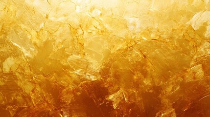 Poster - Captivating golden metallic textured abstract background with shimmering radiant glow creating a luxurious elegant and mesmerizing visual experience  The intricate ornate