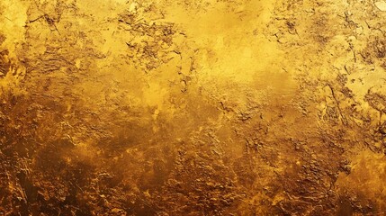 Aufkleber - Captivating textured golden abstract background with a grungy metallic appearance and a flair  Featuring shimmering glittering surfaces warm amber and ochre tones and a distressed