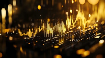 Aufkleber - Dynamic futuristic abstract background with glowing data streams shimmering geometric patterns and vibrant luminous lines