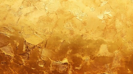 Leinwandbilder - Luxurious and Luminous Golden Metallic Textured Abstract Background with Shimmering Glitter Foil and Ornate Decorative Elements  Opulent Dazzling and Elegant Design for Premium Branding Packaging