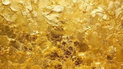 Fototapete - Magnificent Metallic Glow   Dazzling Abstract Textured Golden Backdrop for Premium Luxury Design  Shiny Sparkly Iridescent Surface with Vivid Glittering Foil Effect for Exclusive Elegant