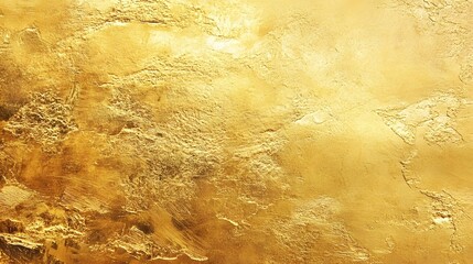 Aufkleber - Shimmering metallic golden abstract background with a granular textured surface  The image has a rich luxurious and opulent aesthetic with a sparkling glittering and shiny appearance