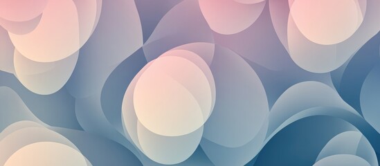 Wall Mural - abstract soft pastel texture background for design featuring layered shapes and smooth gradients in 