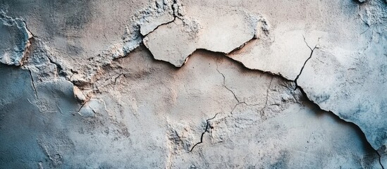 Wall Mural - Cracked and Textured Concrete Wall Background for Architectural and Design Projects