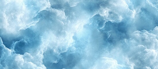 Wall Mural - soft blue cloudy sky texture for backgrounds and design projects showcasing tranquility and serenity