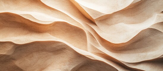 Poster - Textured sandstone background with flowing natural patterns ideal for design and artistic projects.