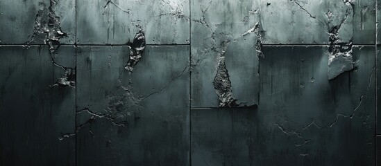 Poster - Concrete wall textures in varying states of decay perfect for backgrounds in design projects and artistic applications.