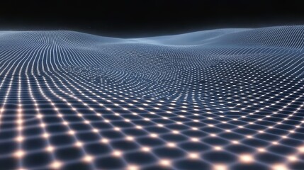 A 3D rendering of a digital binary code matrix serves as a background, symbolizing the interconnectedness, intricacy, and overwhelming data of the modern digital era