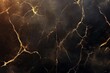 © Marharyta - Rich black marble texture with gold veins. Artificial Intelligence