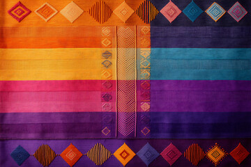 Poster -  andean textile gradient