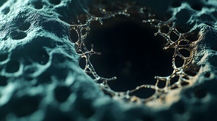 Leinwandbilder - Captivating and mind bending abstract digital artwork featuring intricate fractal patterns complex geometric designs and visually stunning computational textures