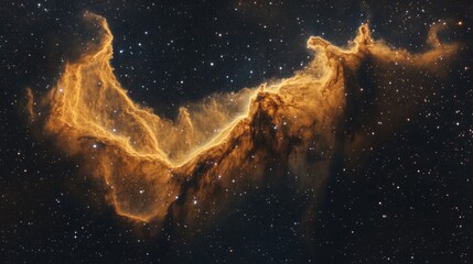 Wall Mural - Star formation in night sky