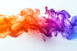 © sharafmaksumov - Abstract Smoke On White Background