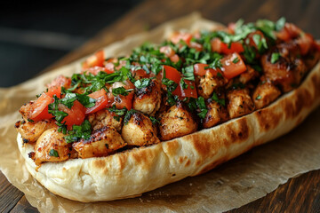 Poster - Chicken Pitta Bread