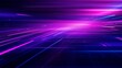 © Din Nasahrudin - Abstract pink, blue and purple background with interlaced digital Distorted Motion glitch effect. Futuristic cyberpunk design. Retro futurism, webpunk, rave 80s 90s aesthetic techno neon colors
