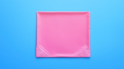 Wall Mural - vibrant pink background with abstract shape and design elements