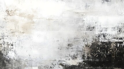 Poster - Abstract Textured Grunge Background with Distressed Vintage Aesthetic and Monochrome Palette