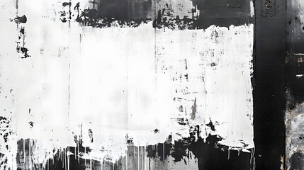 Aufkleber - Aged and distressed concrete wall background with grunge texture cracked and peeled paint and signs of weathering and decay  Rustic industrial and vintage aesthetic perfect for design photography