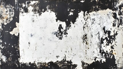 Poster - Aged grunge textured wall abstract background with dramatic moody atmosphere  Distressed worn and cracked surface creates a vintage industrial urban aesthetic