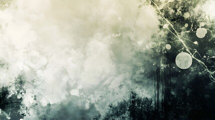 Aufkleber - Enchanting Frozen Forest Scene with Ethereal Mist and Pristine Snow Covered Landscape   Serene and Tranquil Winter Wonderland Background with Atmospheric Mood and Unspoiled Nature