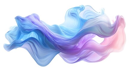 Poster - Mesmerizing Fluid Motion of Ethereal Digital Abstract Art Waves and Color Gradients  Dynamic flowing colorful shapes creating a captivating visually striking abstract background