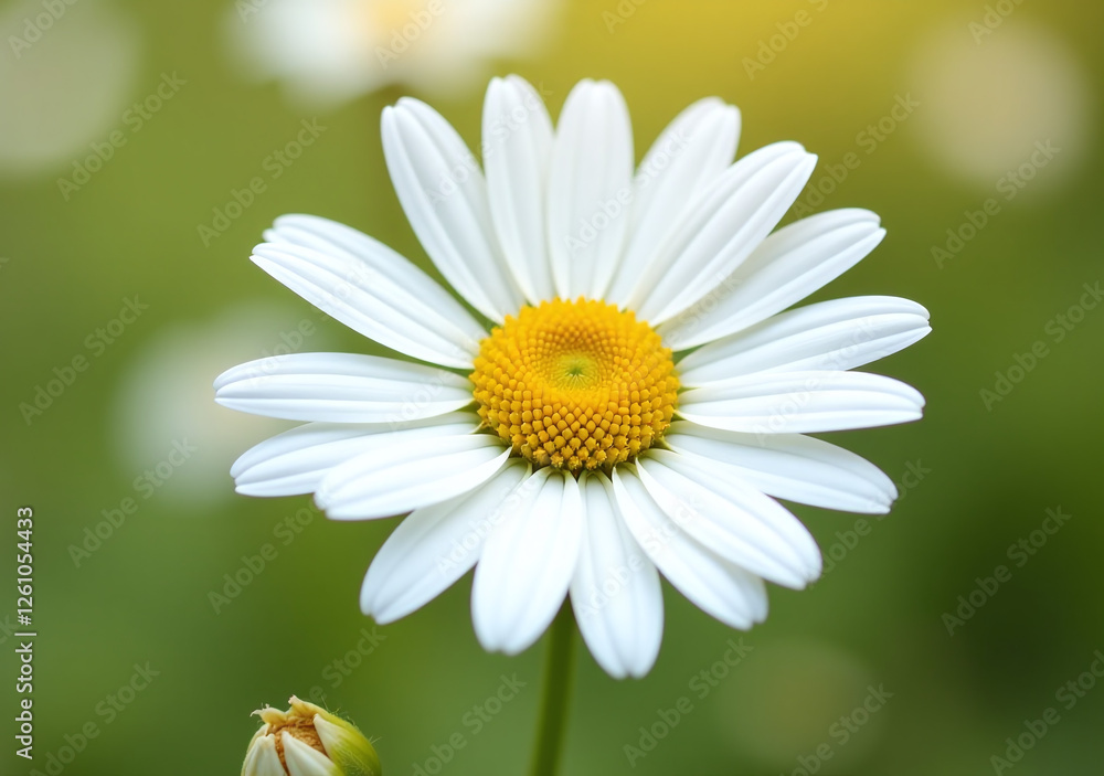 isolated daisy image clipping path focus stacking depth field effect ...